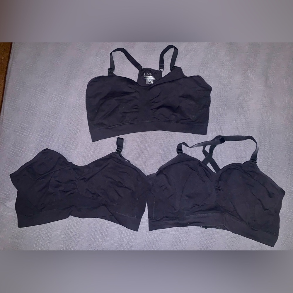Kindred Bravely Hands Free Pumping/Nursing Bra Set of 3